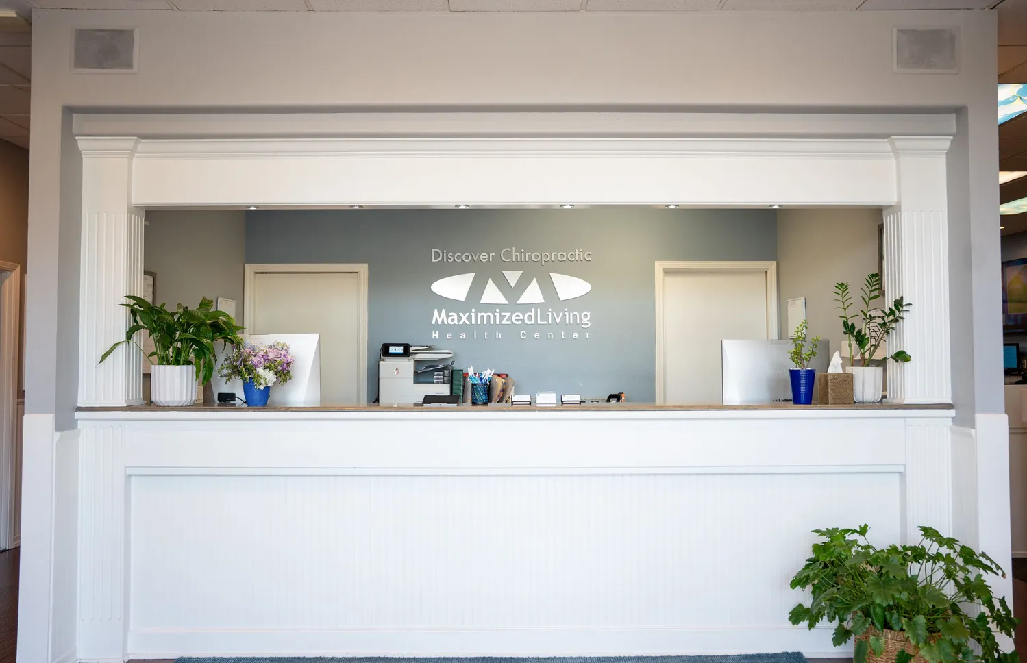 Our front desk